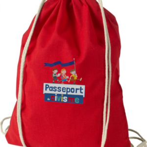 Lot de 10 sacs à dos ficelles en coton